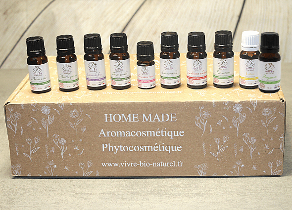Kit de base aromathérapie